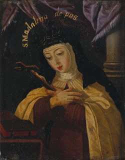 Santa Madalena de Pazzi sec. XVII Josefa de Obidos MNAA 208 Min