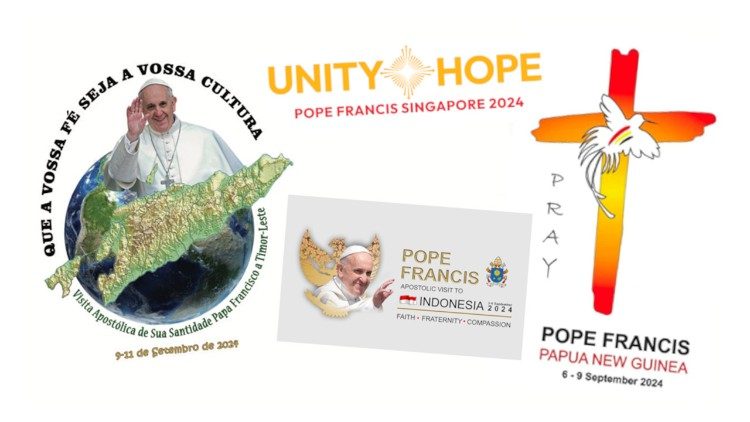 Vaticano divulga lemas e logotipos da viagem do Papa a Asia e Oceania 1