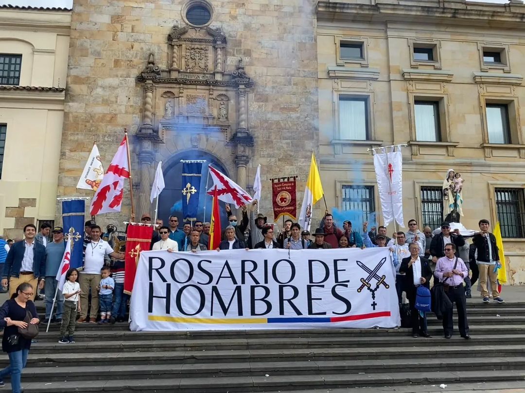 Santuario colombiano sedia Primeiro Encontro Nacional do Rosario dos Homens