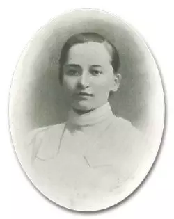 Beata Eugênia Joubert em sua juventude