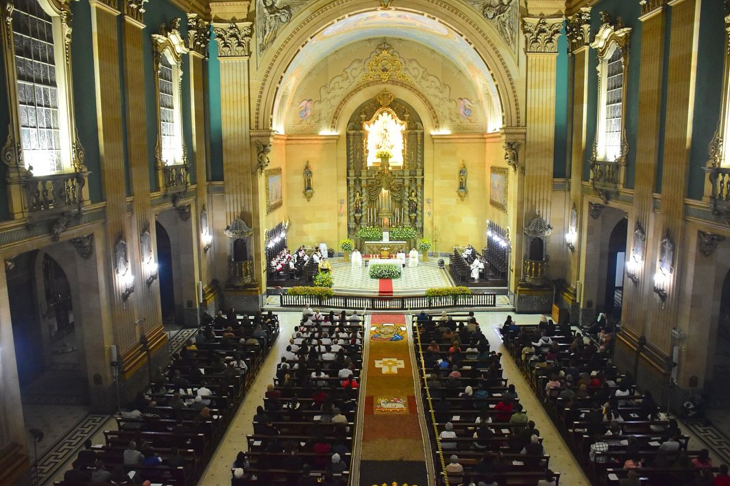 Carmelitas comemoram 90 anos da Basilica de Nossa Senhora do Carmo em SP 1