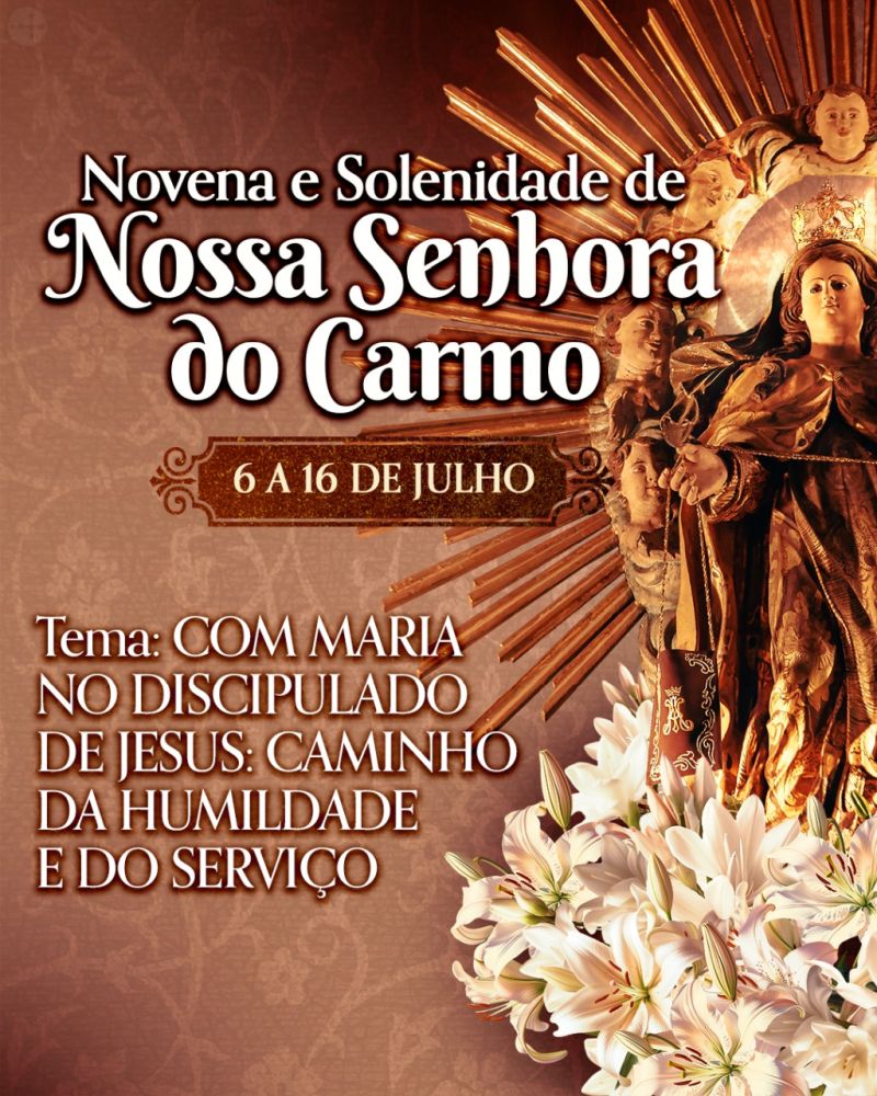 Carmelitas comemoram 90 anos da Basilica de Nossa Senhora do Carmo em SP