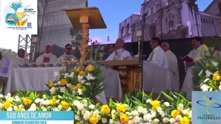 Guatemala Papa Francisco envia mensagem aos participantes do Congresso Eucaristico Nacional 2