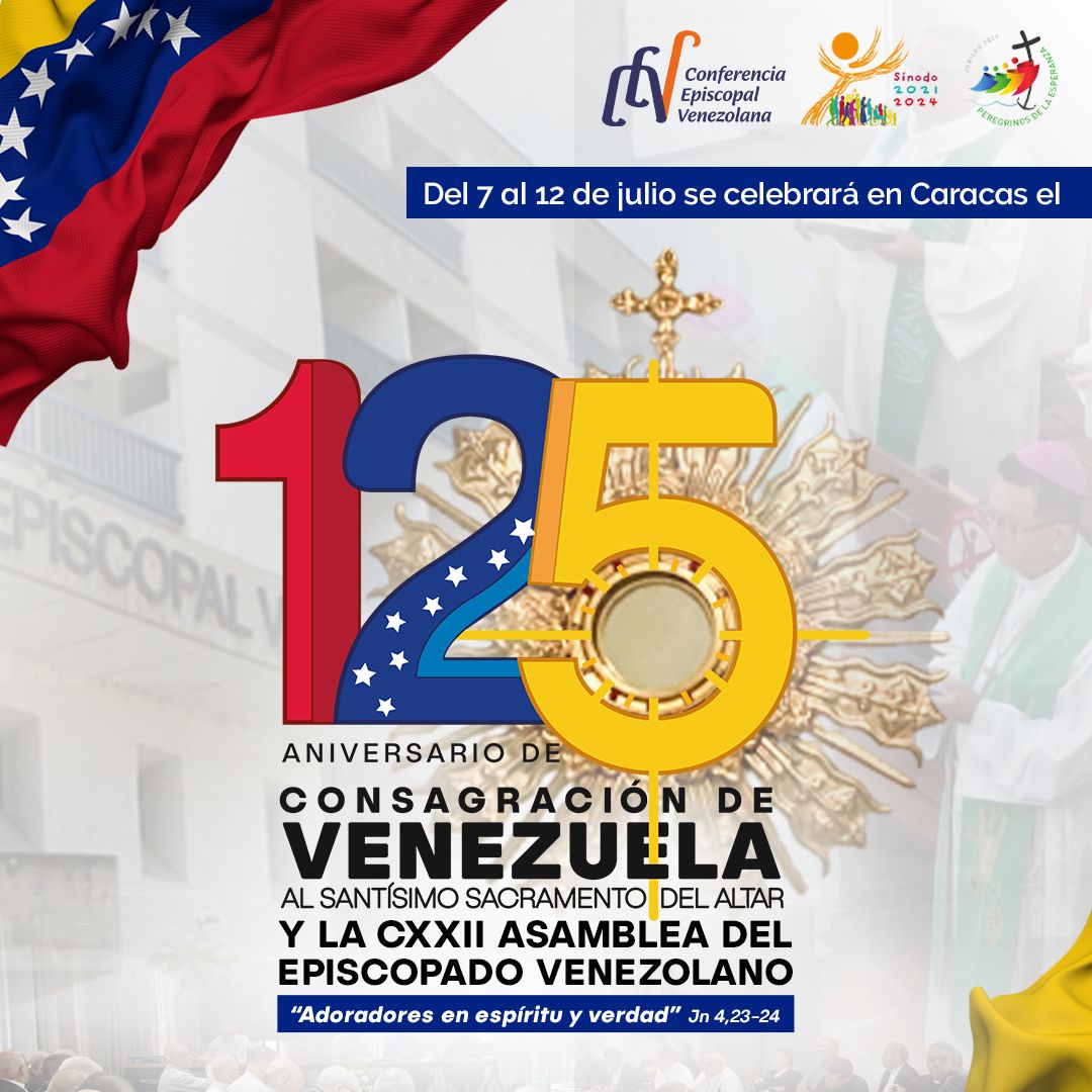 Venezuela celebra 125 anos de sua consagracao ao Santissimo Sacramento