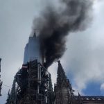 fogo catedral Rouen