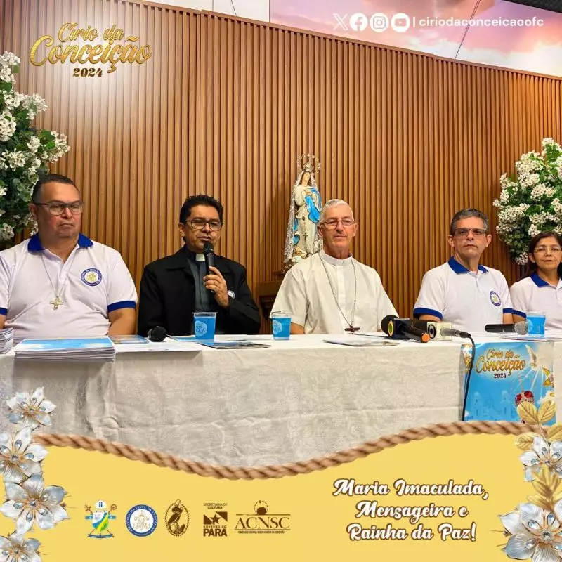 Divulgada programacao do Cirio de Nossa Senhora da Conceicao em Santarem 2