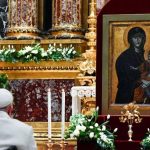 Icone da Salus Populi Romani e a joia da Basilica de Santa Maria Maior afirma Papa 1