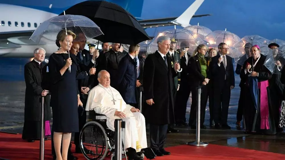 Belgica recebe visita do Papa Francisco 1