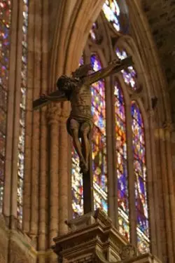 Crucifixo - Catedral de León (Espanha) Foto: Francisco Lecaros