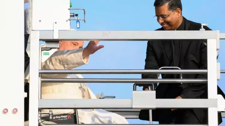 Papa Francisco ja esta em Luxemburgo 2