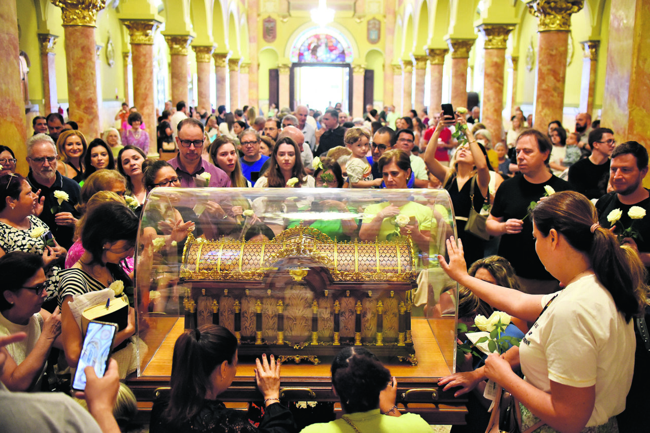 Reliquias de Santa Teresinha do Menino Jesus peregrinam pela Arquidiocese de SP