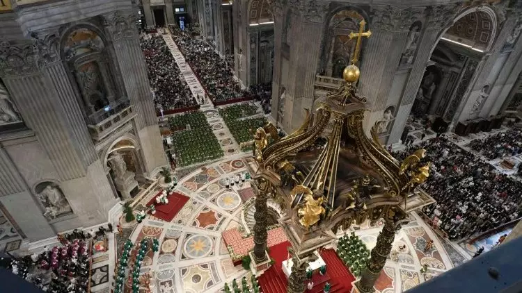 Assembleia Geral Ordinaria do Sinodo dos Bispos e concluida no Vaticano 3