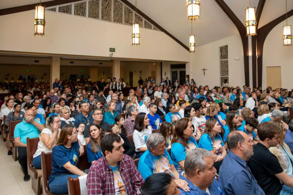 Celebracao do Cirio de Nazare reune centenas de fieis em Miami 2