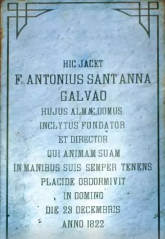 Lapide de Santo Antonio de Santana Galvao