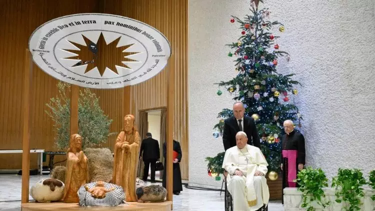 Vaticano inaugura Presepio e Arvore de Natal 2024 5