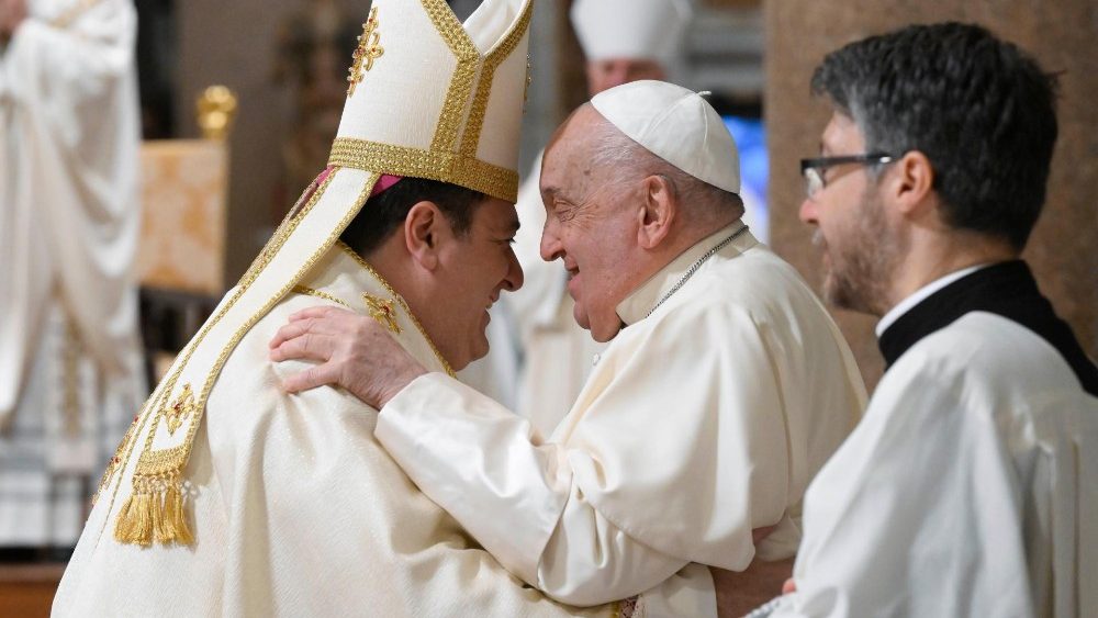 Papa Francisco participa de ordenacao episcopal na Diocese de Roma 1