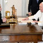 Papa Francisco recebe visita da presidente da Republica de Malta 2