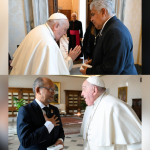 Presidentes do Panama e Haiti sao recebidos pelo Papa no Vaticano
