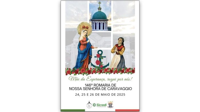 Romaria ao Santuario de Nossa Senhora de Caravaggio 2025 e lancada oficialmente 1