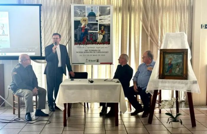 Romaria ao Santuario de Nossa Senhora de Caravaggio 2025 e lancada oficialmente 2