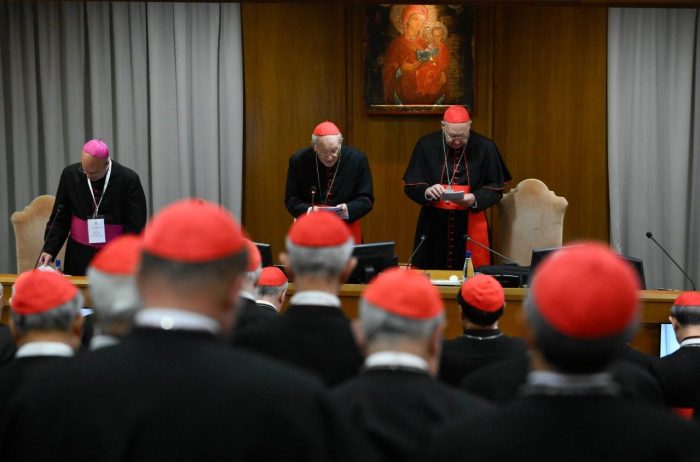 Cardeais participam de ultimo encontro oficial antes do Conclave 1