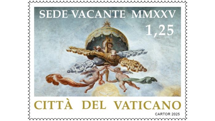 Vaticano emite selos por ocasiao da Sede Vacante