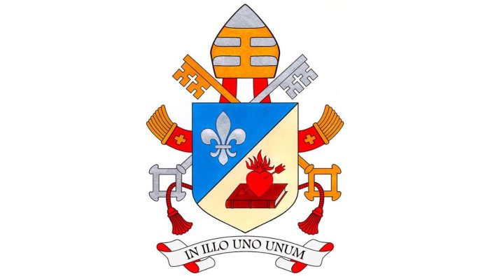 brasao e lema do Papa Leao XVI