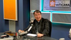 Dom Christophe Pierre, na Rádio Vaticano. Foto: Vatican news