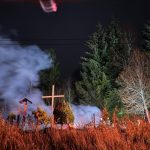 Incendio criminoso destroi capela catolica no Chile 1