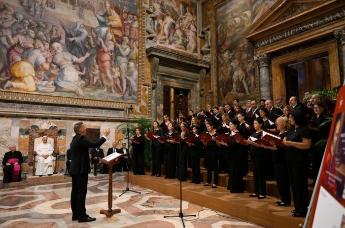Papa Leao XIV elogia a beleza e a harmonia da musica polifonica 1