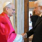 Presidente da Republica da Italia e recebido pelo Papa Leao XIV no Vaticano 1