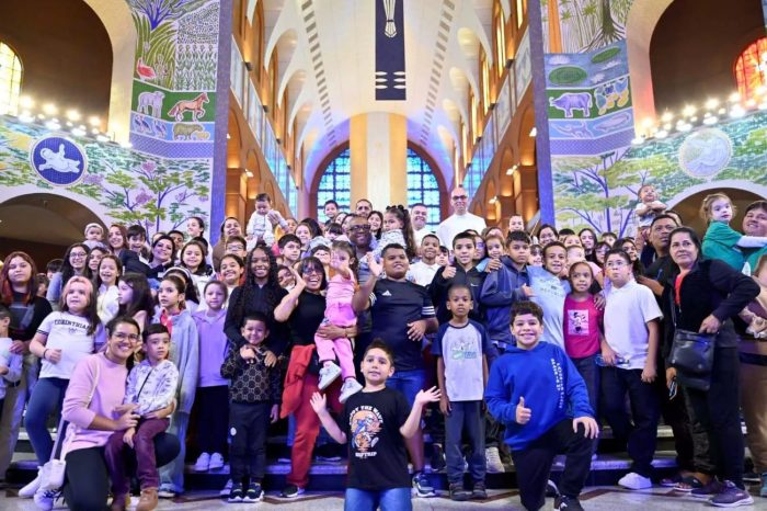 Santuario de Aparecida recebe Romaria Nacional das Criancas 4
