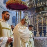Solenidade de Corpus Christi e celebrada na Basilica do Santo Sepulcro em Jerusalem 1