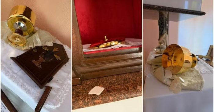 Vandalos invadem e assaltam igreja em Extrema MG pela quarta vez este ano 1