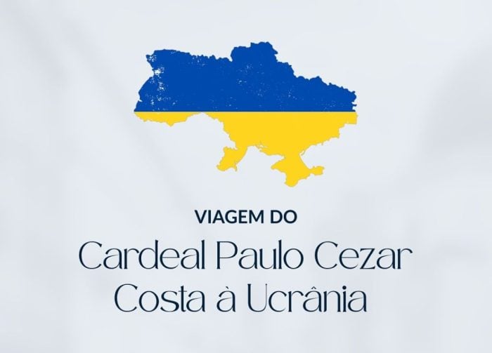Cardeal Paulo Cezar Costa viaja para a Ucrania 1
