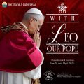 Catedral de Manila monta exposicao em homenagem ao Papa Leao XIV