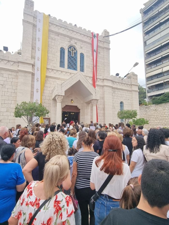 Reliquias de Santa Teresa do Menino Jesus peregrinam pelo Libano 3
