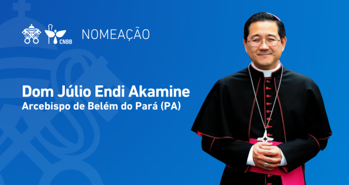 Dom Julio Endi Akamine e nomeado Arcebispo de Belem do Para 1