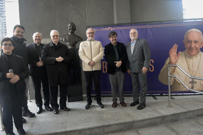 Exposicao Papas e os Brasileiros e inaugurada na Camara de Sao Paulo 2