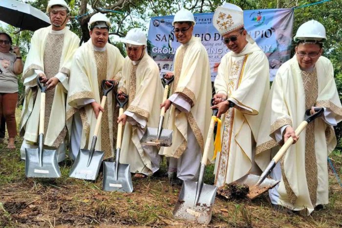 Filipinas Iniciada a construcao de novo Santuario dedicado ao Padre Pio