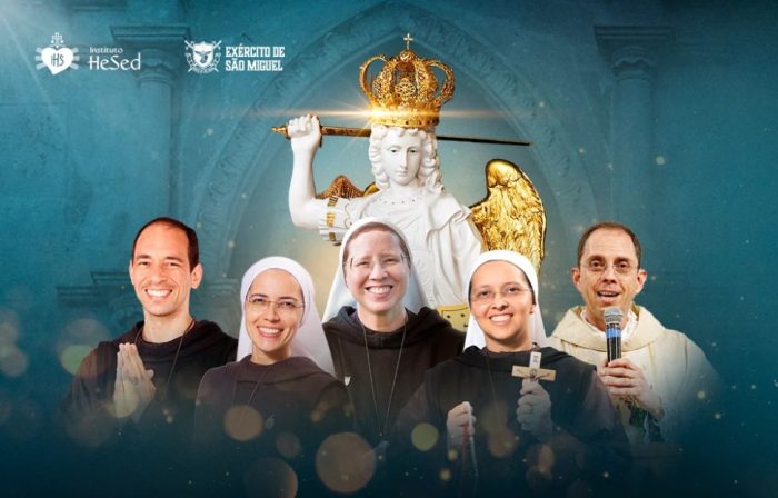 Imagem Peregrina de Sao Miguel Arcanjo visita o Brasil 2