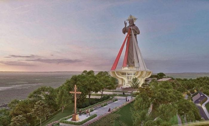 Imagem de Jesus da Divina Misericordia devera ser a mais alta das Filipinas