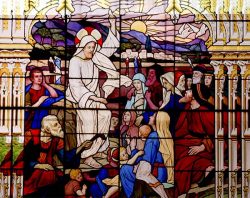 A ilusão da perpetuidade nesta Terra 2 Nosso Senhor pregando - Paróquia de Sainte Sulpice, Fougeres (França) Foto: Francisco Lecaros