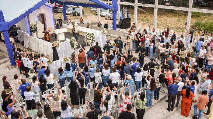 Primeira replica da Capelinha de Fatima no Nordeste e inaugurada em Joao Pessoa PB 2