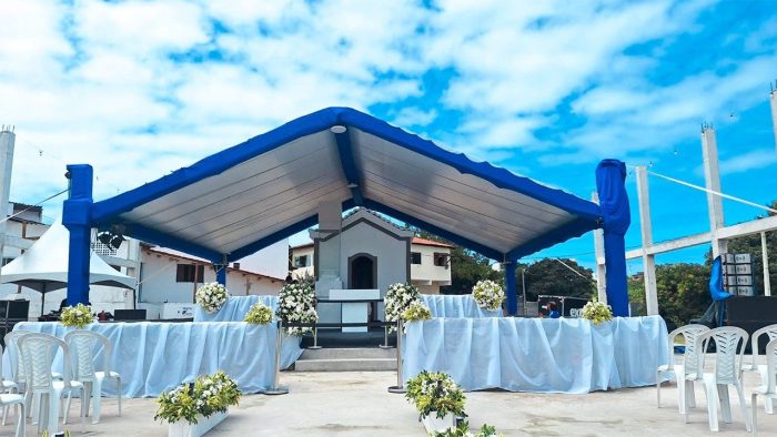 Primeira replica da Capelinha de Fatima no Nordeste e inaugurada em Joao Pessoa PB 5