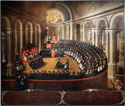 960px Elia naurizio congregazione generale del concilio di trento in s.m. maggiore 1633 01