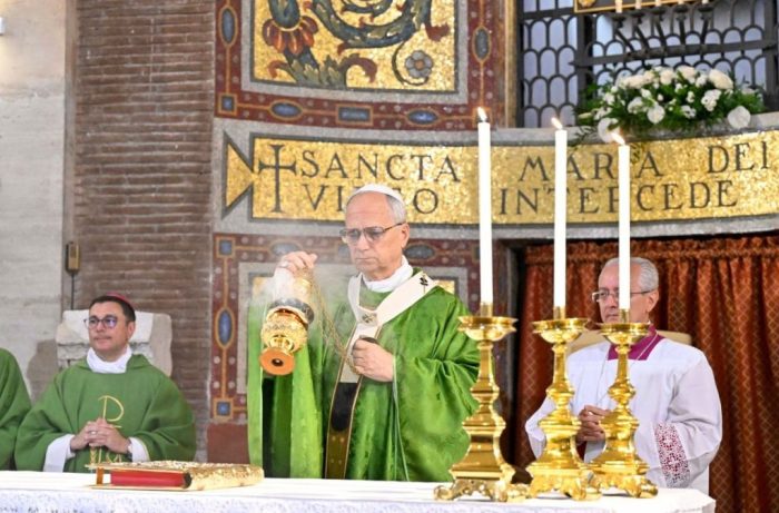 Calendario das celebracoes presididas por Leao XIV no mes de outubro 1