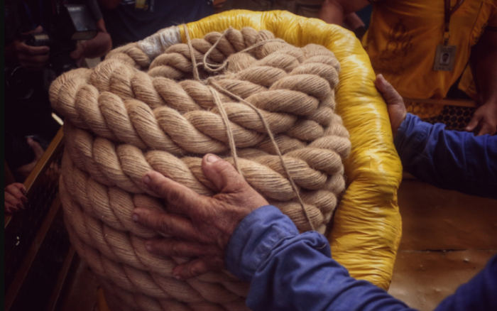 Corda do Círio chega à Basílica Santuário de Nazaré 2 Corda do Cirio chega a Basilica Santuario de Nazare