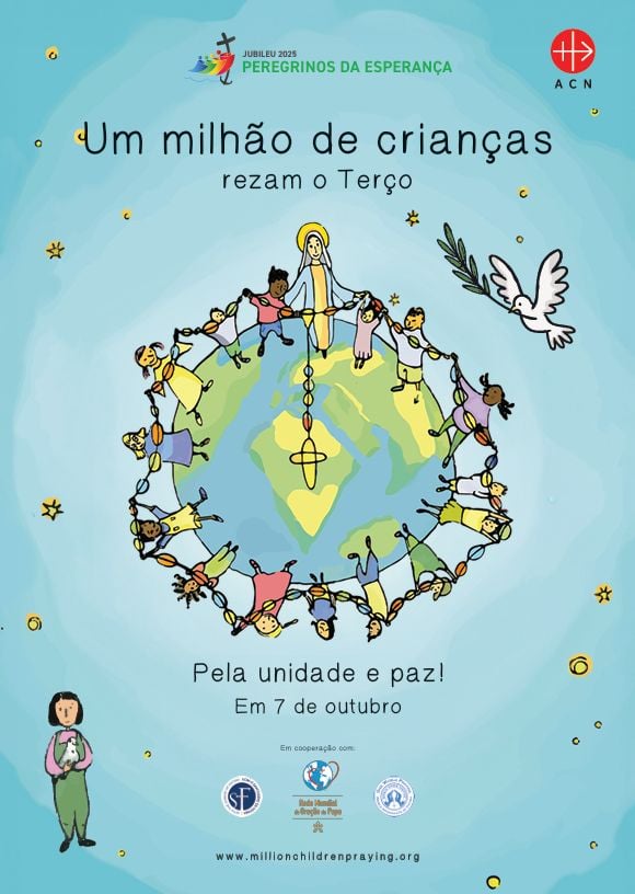 Criancas de todo o mundo sao convidadas a participar do Rosario pela paz