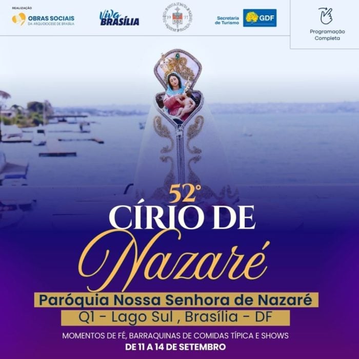 Festa do Cirio de Nazare e celebrada em Brasilia